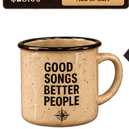 Good Songs / Better People Camp Mug