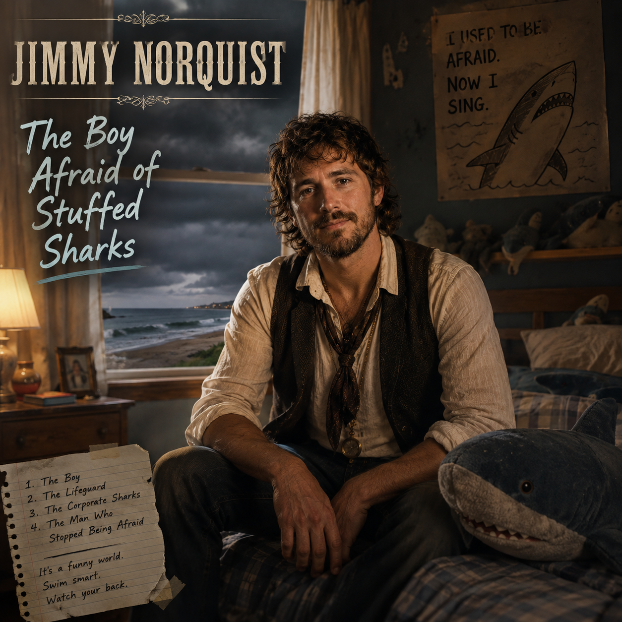 The Boy Afraid of Stuffed Sharks cover art